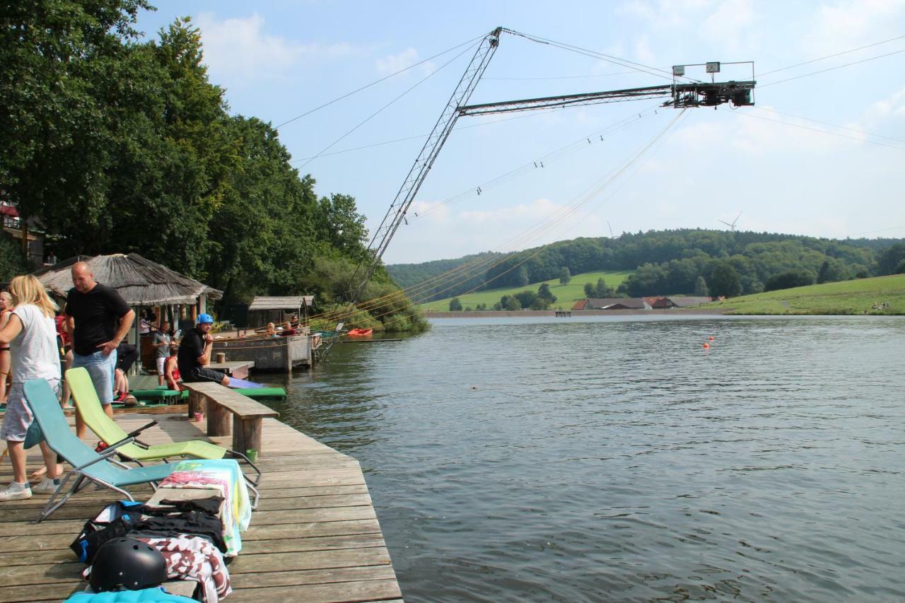 Ferienhaus "Schmetterling" Am See Im Bergland Kirchheim  Exteriér fotografie