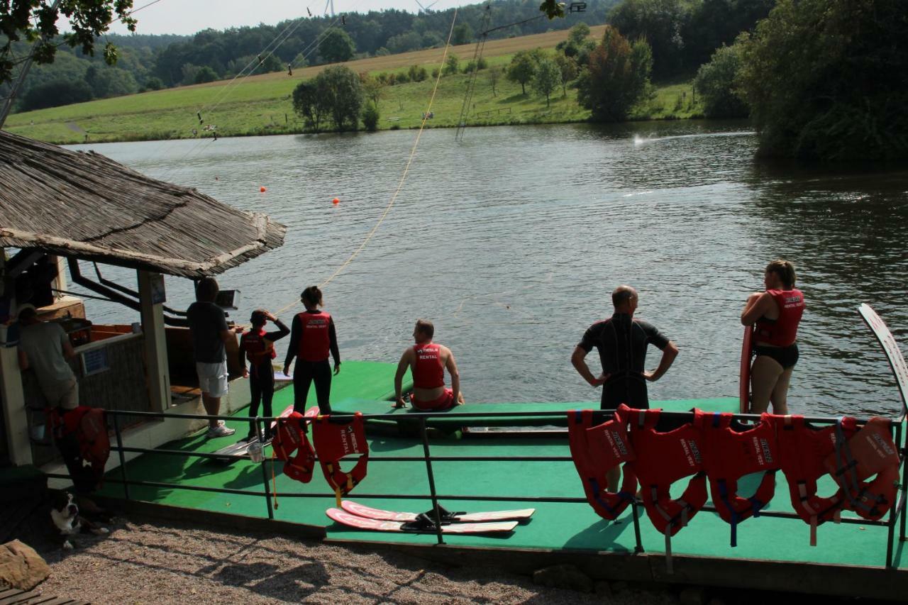 Ferienhaus "Schmetterling" Am See Im Bergland Kirchheim  Exteriér fotografie